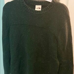 The North Face Dark Green Knit Pullover